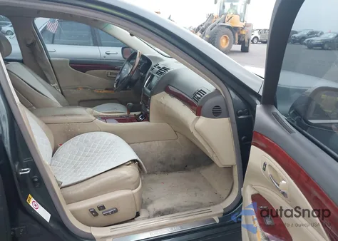 2007 Lexus Ls 460 from USA, damaged, VIN JTHBL46F375034710